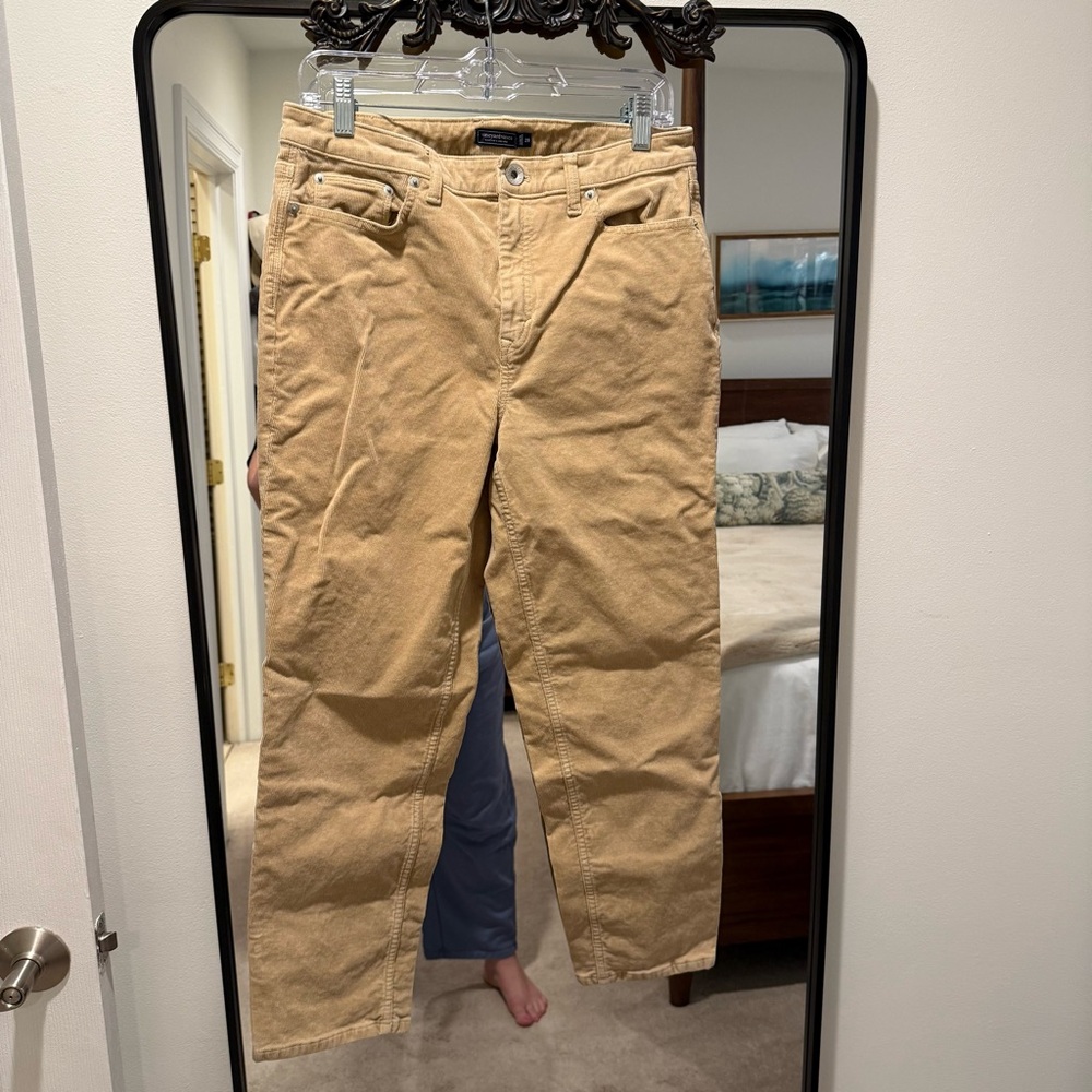 Vineyard Vines Women's Tan Corduroy Pants